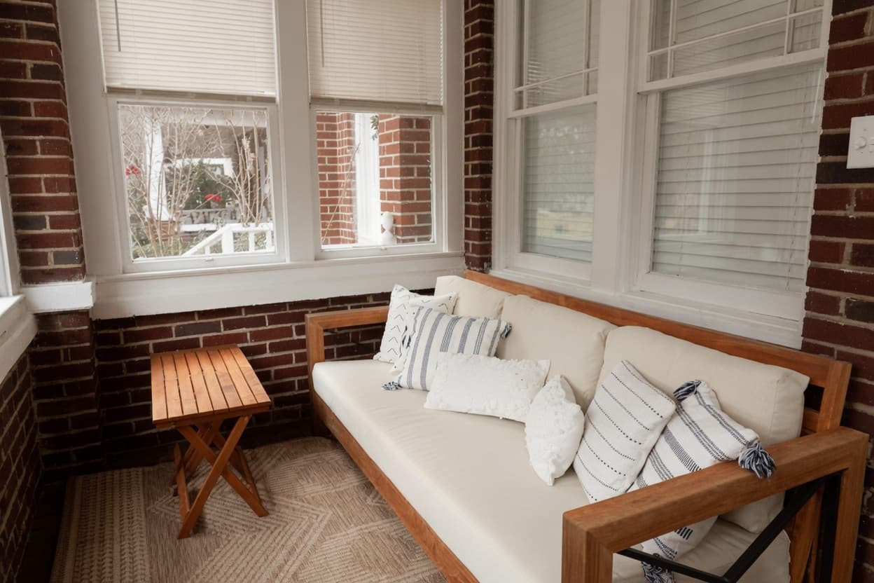 Historic Haven — sunroom