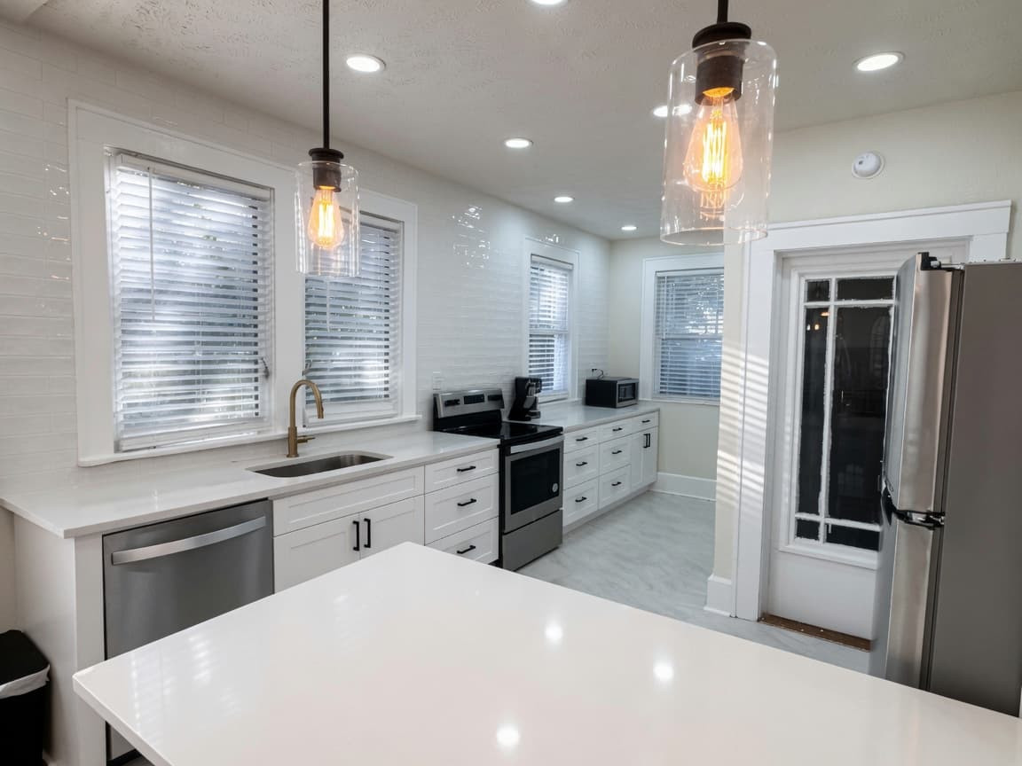 The Avondale House — Historic Haven side: kitchen